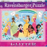 RAVENSBURGER Glitter Puzzle DISNEY Princesses XXL 100 Pieces