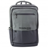Urban Business Backpack with USB Black and Gray 16L