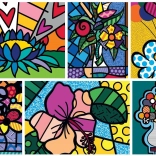 Flower Collage Puzzle 2000 Pieces