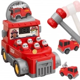 Woopie Fire Truck 2-in-1 – Whack-a-Mole Game and Ride-On Car