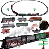Electric Train Set with Smoke and Sounds 185 × 99 cm