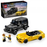 LEGO Speed Champions MERCEDES-AMG G 63 and MERCEDES-AMG SL 63 – double building set