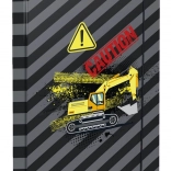 Baagl chemise pour cahiers scolaires A5 pelleteuse