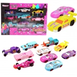 set of metal toy cars for girls – 10 pcs