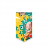 Dino Puzzle Elefant Mio 24 Pieces