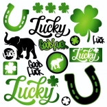 Iron-on clover stickers – small sheet