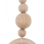 HESS stroller chain with bell – natural, short