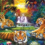 Puzzle Tiger Paradise XL 500 pieces