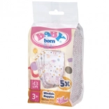 BABY born pelenkák babáknak 43 cm (5 db)