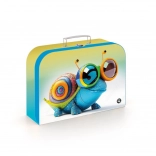 Gyerek laminált bőrönd Csiga