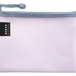 Mesh zip envelope A5 PASTELINI pink
