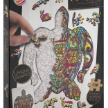 MOXY Puzzle konturowe żółw 130 elementów