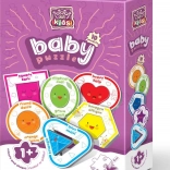 Kids' Puzzle Colors and Shapes – 2-piece