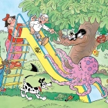 JUMBO Puzzle Slippery Slide for Kids - 150 Pieces