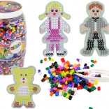 DIY iron-on beads set with templates 9000 pieces