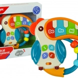 Musical Parrot Piano Sounds Lights Beads
