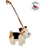 MaDe Dog Foxterrier with Leash and Sound