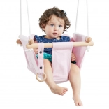Children's textile cotton swing – pink