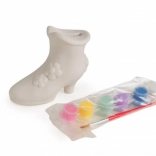 Kit créatif Tirelire escarpin à peindre