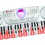 Kinderkeyboard met discobal en microfoon 50 × 21 cm