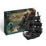 3D-puzzel Zeilschip Queen Anne's Revenge van CubicFun