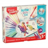 Maped Creativ Blow Pen Art 24 Colors