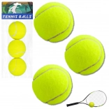 Set of Yellow Tennis Balls 3 pcs
