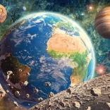 Puzzle View from the Moon 500 pieces