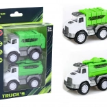 Macchinine per la pulizia a inerzia – set da 2 pezzi (10 cm)