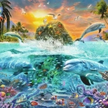 Ravensburger Puzzle Underwater Island 1000 Pieces