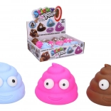 knijpbare anti-stress speelgoed drol 6 cm