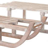 small foot houten kerstdecoratie slee