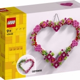 LEGO hjerteformet pynt