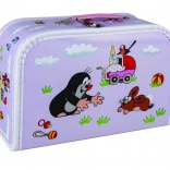 Children's Suitcase Mole and Pram Purple