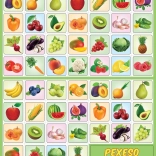 Memory Game: Fruit and Vegetables