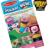 Sticker Wow – Sticker Book and Stamp – Ice Cream