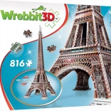 3D Puzzle Eiffel Tower 816 Pieces WREBBIT