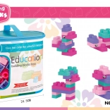Sæt med bløde byggeklodser 56 stk.