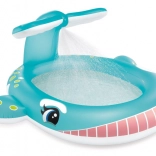 Piscine gonflable pour enfants en forme de baleine avec douche INTEX