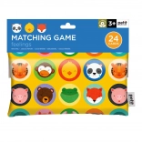 Petit Collage Memory Game with Feelings Motif