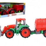 Lena Truxx tractor met aanhanger