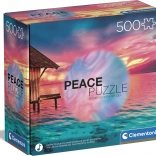 Puzzel 500 stukjes CLEMENTONI Peace – Living the Present