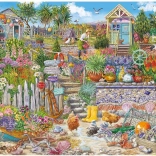Puzzle Garden by the Beach 1000 pieces GIBSONS