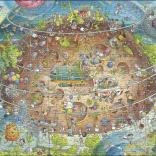 Puzzle HEYE Crazy ZOO – Cosmic Pavilion 1000 pieces