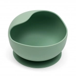 Silicone Bowl with Suction Green New Baby