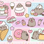 Sweet Pusheen Puzzle 1000 Pieces