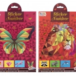 Sticker Puzzle by Numbers A4