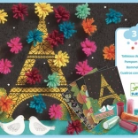 collages à franges colorées Djeco