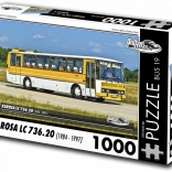 Puzzle Retro Cars Karosa LC 736.20 Bus 1000 Pieces