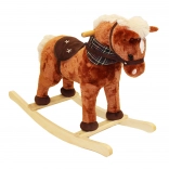 Rocking Plush Horse with Effects Bay 71 × 30 × 58 cm